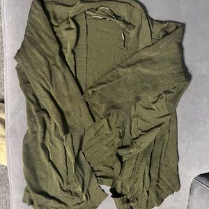 Olive Green Cardigan